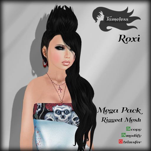 Tameless Hair Roxi (MESH) - Mega Pack