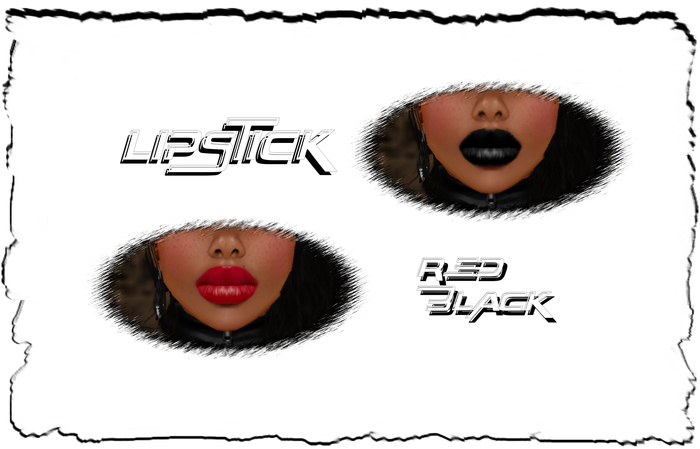<AA> Red&Black Lipstick