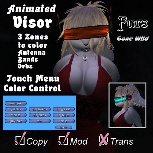 [FGW] Rave Band Visor MT-Anim