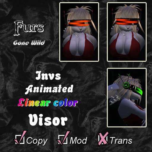 [FGW] Rave Band Visor LC-Invs