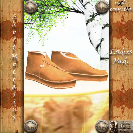 Short Moccasins Ladies Medium Box