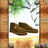 Short Moccasins Ladies Dark Box