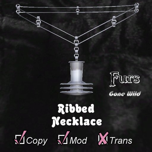 [FGW] Necklace Ribbed-D