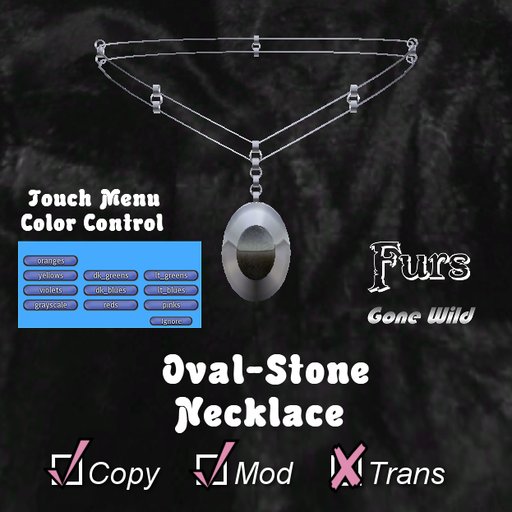 [FGW] Necklace R-Stone-MT-D