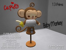 CUPIDS FUN GACHA MACHINE Monkey Baby