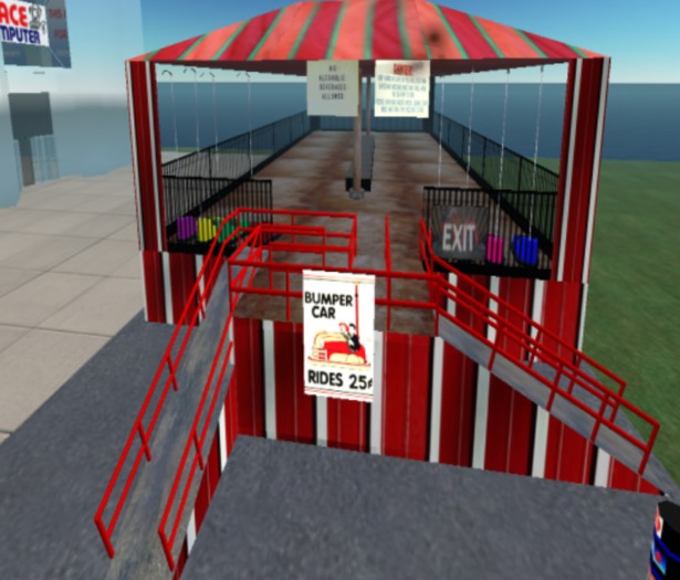 Bumper Cars Ride Boxed