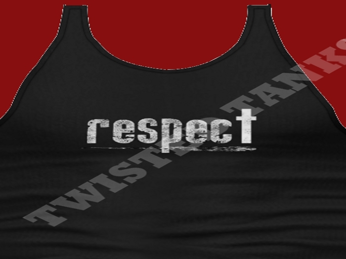 respect tank UNISEX