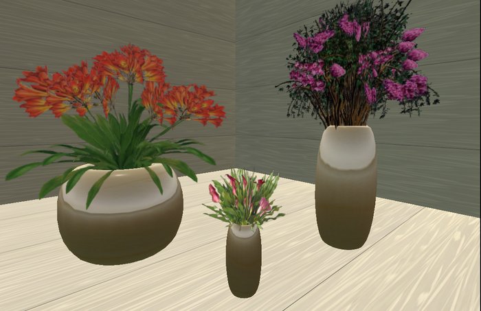 : Brown Milk Flower Pot Arrangements