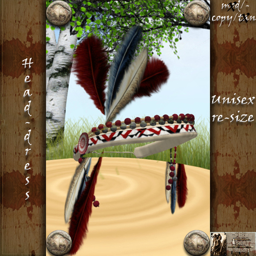 Head Dress 1 Red Box