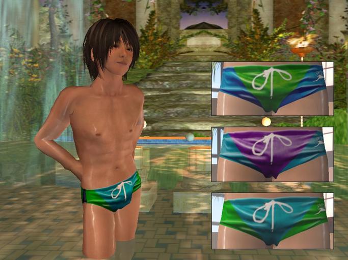 Set of 3 Speedo's with different colors