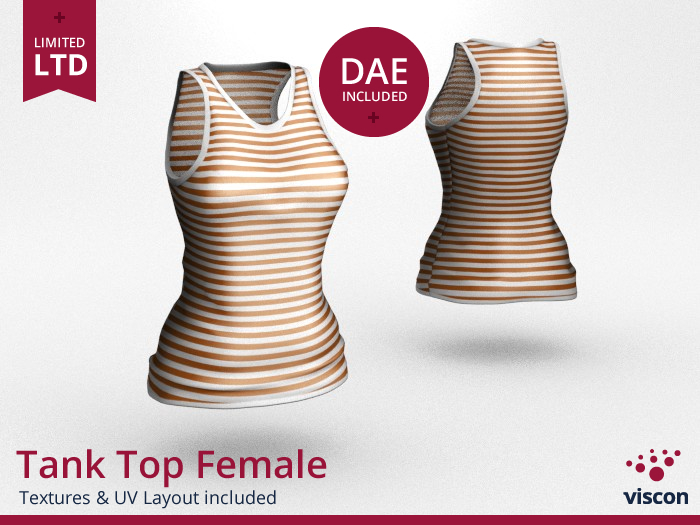 *viscon* Mesh Tank Top Female - DAE Pack