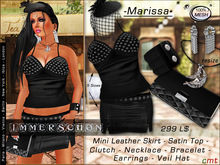Immerschoen-BodyCult MESH Skirt Set Marissa.