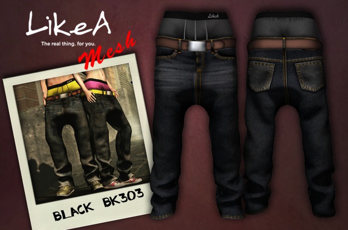 ::LikeA::DENIM BLUE BK403P(MALE)