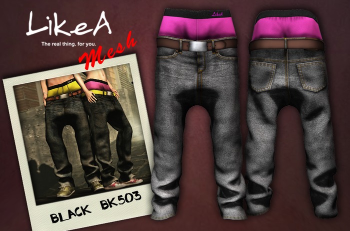 ::LikeA::DENIM BLUE BK403P(MALE)