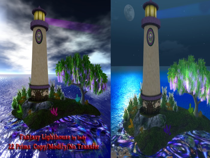 Fantasy LightHouse Off Sim by Indy 22 prims
