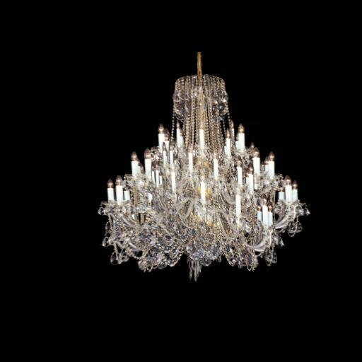 Sassy's Saucy Chandelier