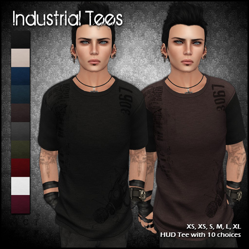 [ SAKIDE ] Industrial Tees DEMO
