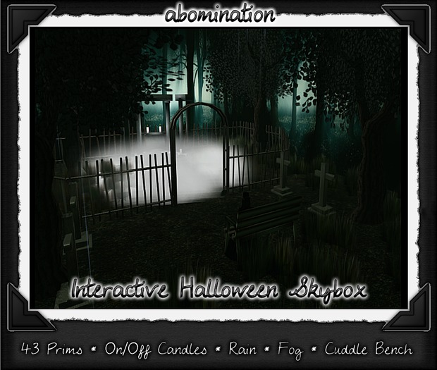 Interactive Halloween Skybox