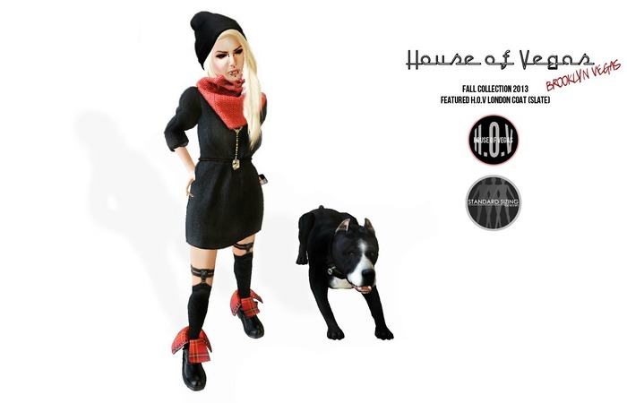 -London Coat (Slate)-