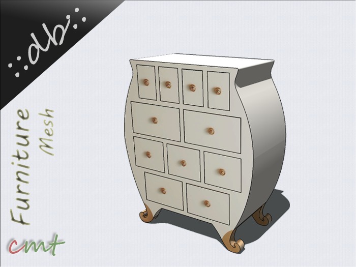 ::db furniture:: Commode BAROQUE 