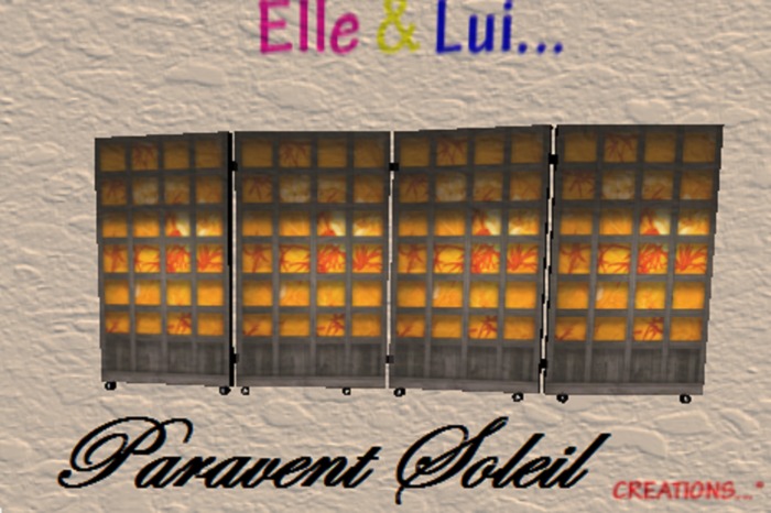 paravent soleil