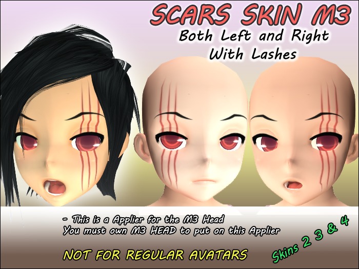 _!A!_ Kawaii neko mask for M3 head