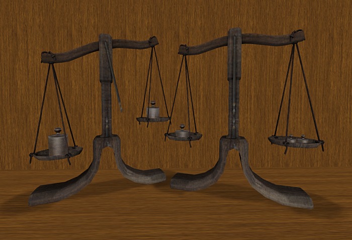 Small Scales Brass Boxed