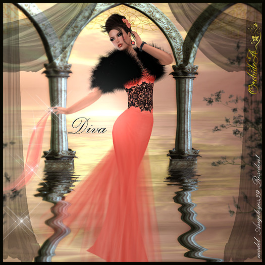 ** Orchidea**  DIVA corail