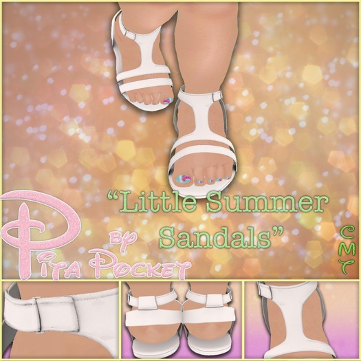 {Pipo} Little Summer Sandals (Base Mesh)