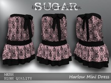 SUGAR Harlow Dress Boxed 17 RETRO PINK