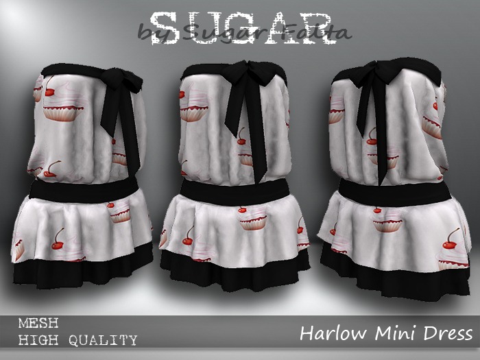 SUGAR Harlow Dress Boxed 14 CUPCAKES
