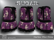 SUGAR Harlow Dress Boxed 13 FLORA SKULLY