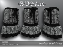 SUGAR Harlow Dress Boxed 12 SKULLY GRIMLEY