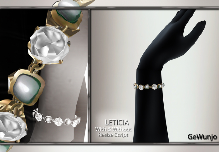 GeWunjo : LETICIA opal bracelets