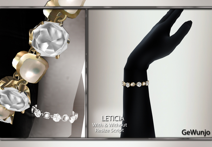 GeWunjo : LETICIA pearl bracelets