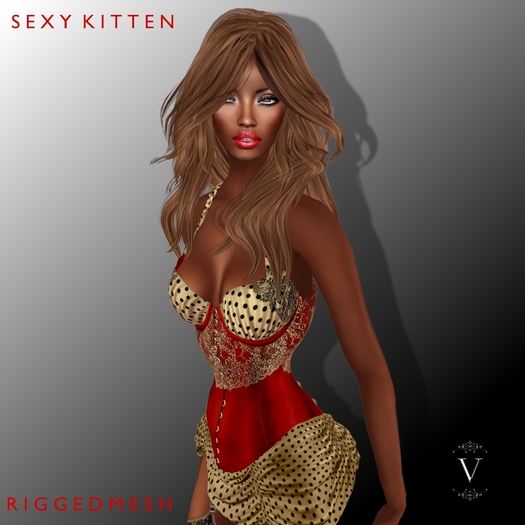 Vanity Hair: Valentina-Light Reds(MESH)
