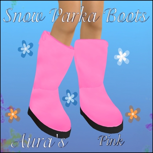 *Aura's* Parka  Boot = Pink