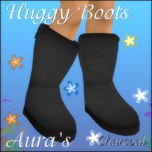 *Aura's* Huggy Boot = black