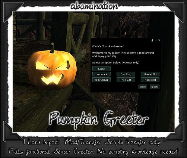 Pumpkin Greeter 