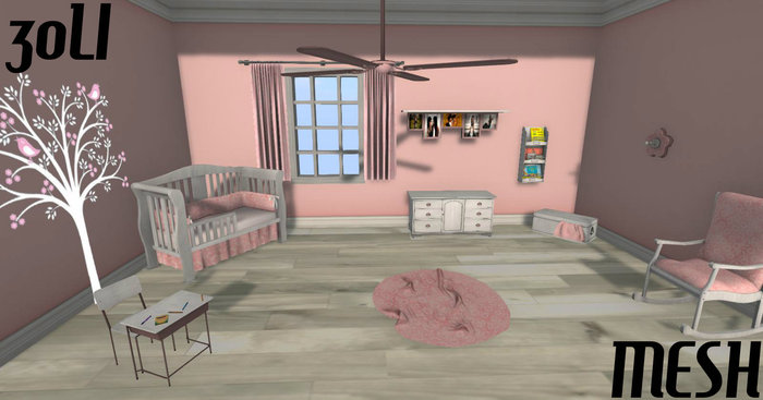 ~Calma Creations~ Pink Toddler Room Set