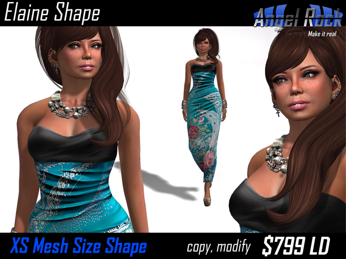 Angel Rock Elaine Type 2 XS Mesh Size Shape