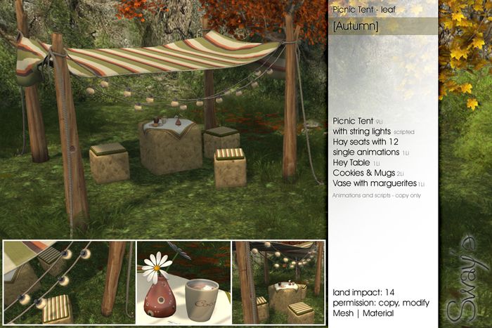 Sway's Picnic Tent [Autumn] leaf