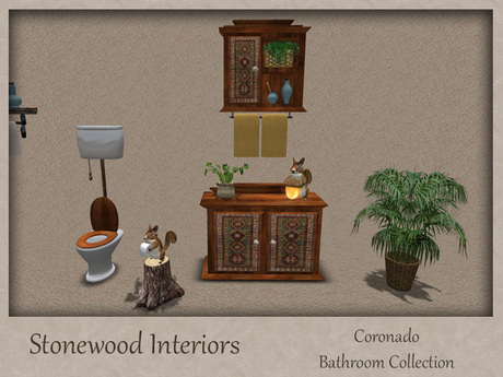 Second Life Marketplace - Stonewood Interiors Coronado Bathroom