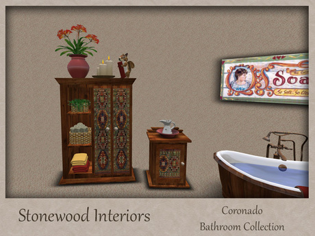 Second Life Marketplace - Stonewood Interiors Coronado Bathroom