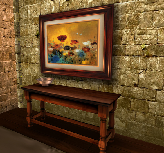 Jacobean Sofa Table Console