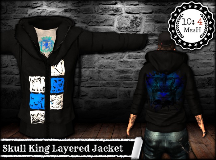 *10: 4 ~ Mesh ~ Jacket 1-A ~ Skull King ~ 
