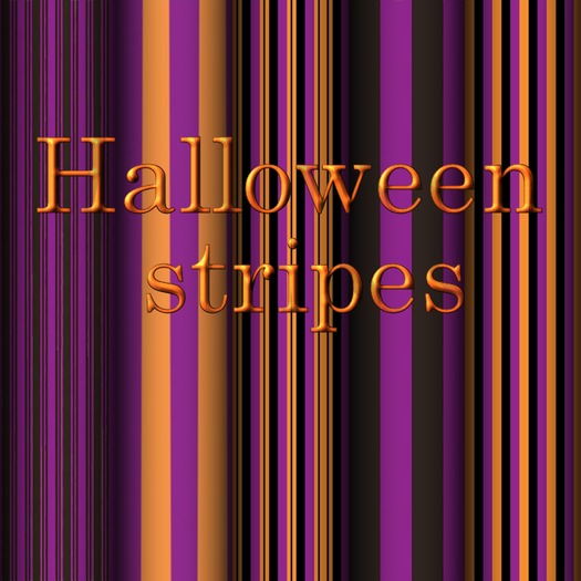Halloween stripes