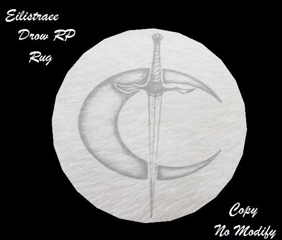 Eilistraee RP Drow Rug
