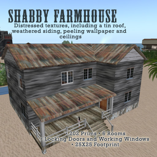 Shabby Farmhouse House Home Crackhouse