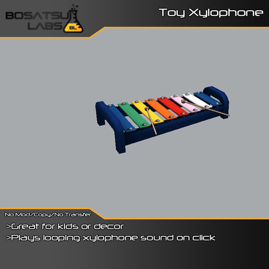 [B. Labs] Toy Xylophone - Boxed